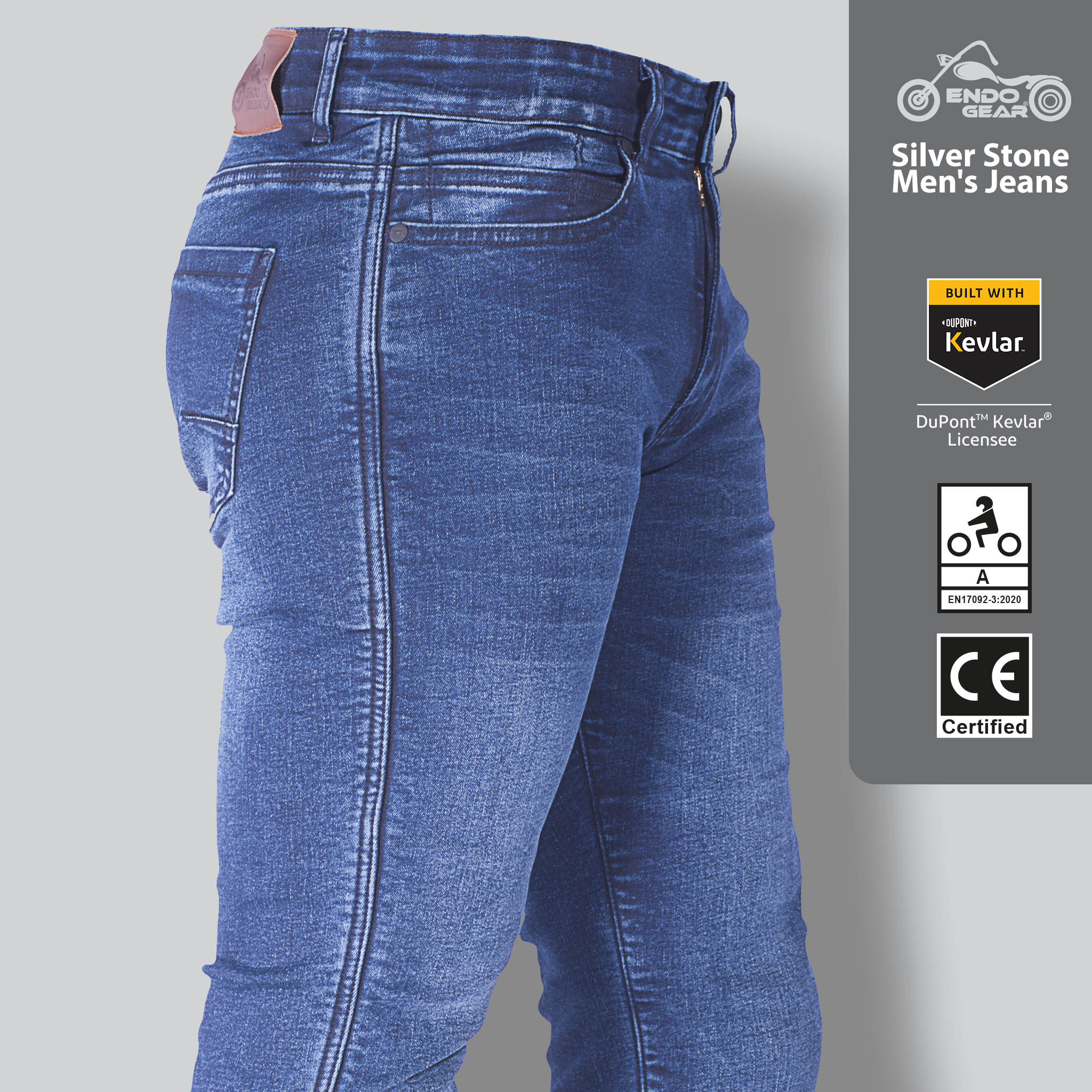 Women's Blue Detroit Steel Jeans – EndoGear