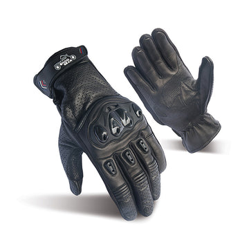 Wearing the Heat Resistant Leather Kevlar Motorcycle Gloves – EndoGear